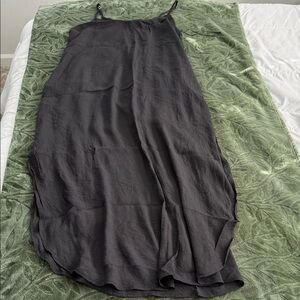 JODIFL Charcoal Sleeveless Dress